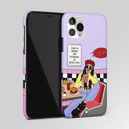 Foodie Diner Matte Case Phone Cover