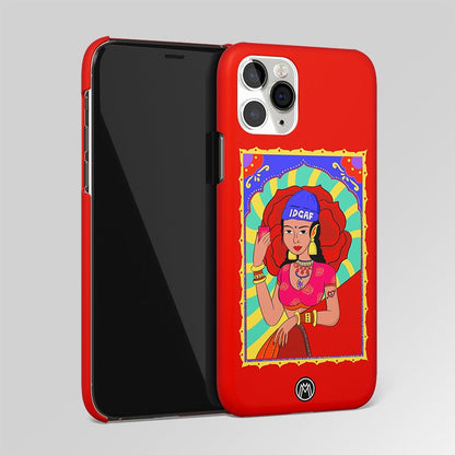 IDGAF Queen Matte Case Phone Cover