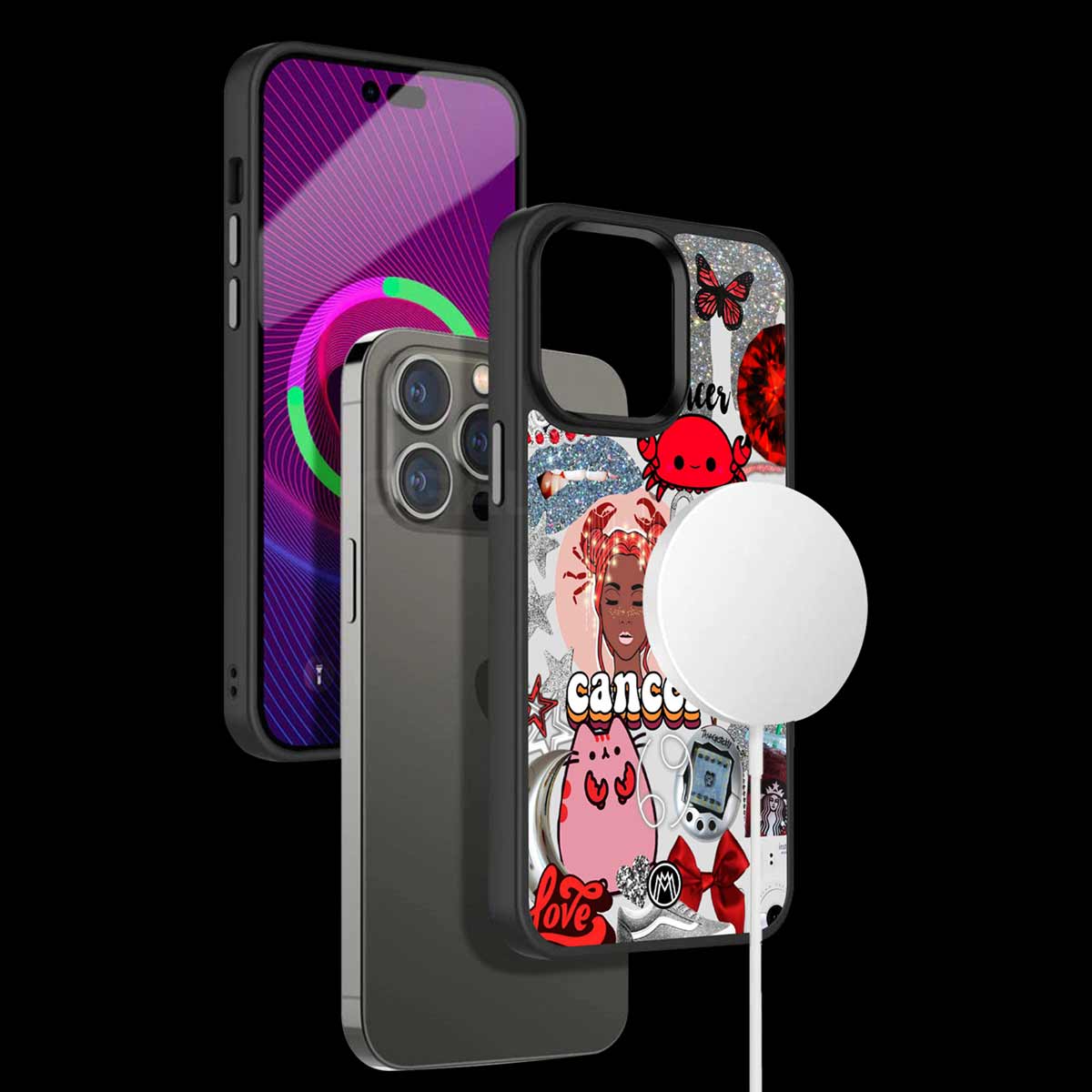 Cancer Aesthetic Collage Phone Cover | MagSafe Case