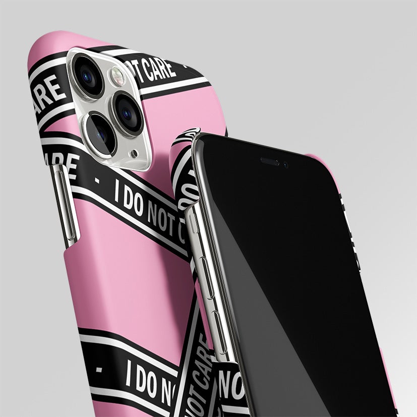 I Do Not Care Matte Case Phone Cover