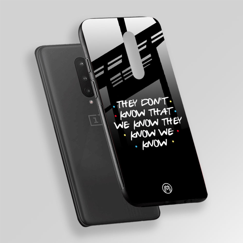 Friends Quote - Glass Case Phone Cover
