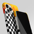 Lil Flames On Black&White Matte Case Phone Cover