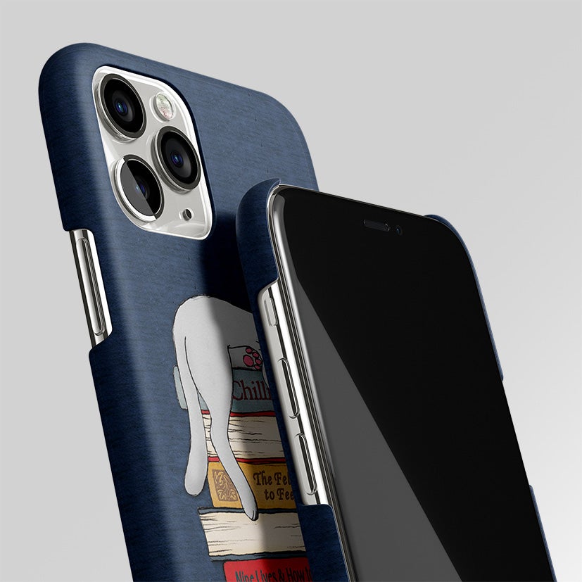 How To Chill Like A Cat Matte Case Phone Cover