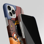 Lil Spaceman Matte Case Phone Cover