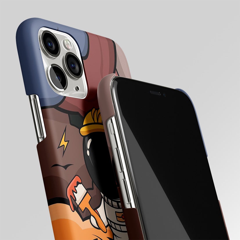 Lil Spaceman Matte Case Phone Cover