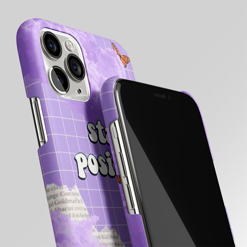 Stay Positive Matte Case Phone Cover