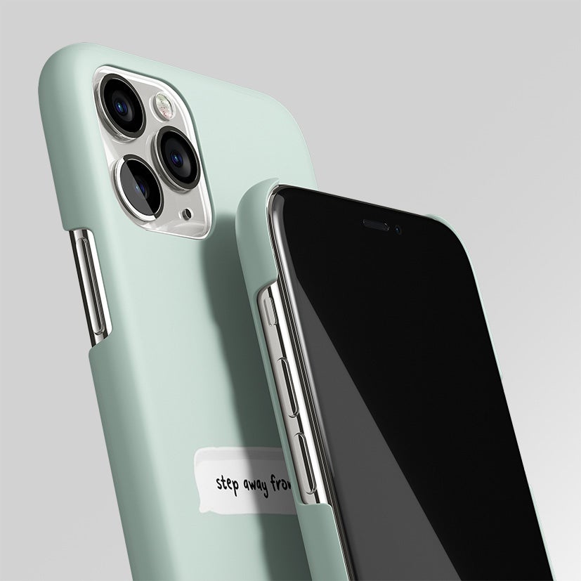 Step Away From The Phone Matte Case Phone Cover