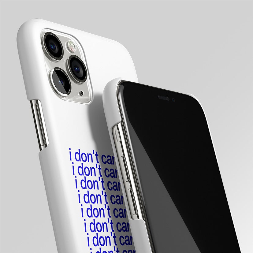 I Don't Care But I Do Matte Case Phone Cover