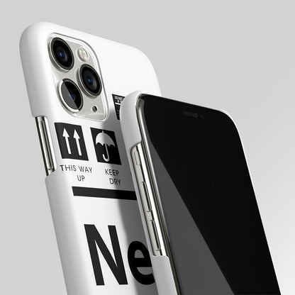 Nerd White Label Matte Case Phone Cover