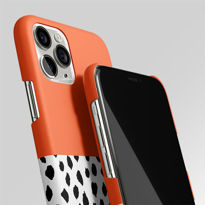 Nostalgic Tangerine Matte Case Phone Cover