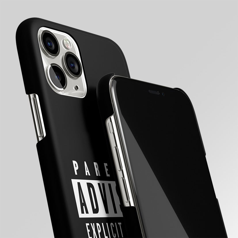 Explicit Content Matte Case Phone Cover