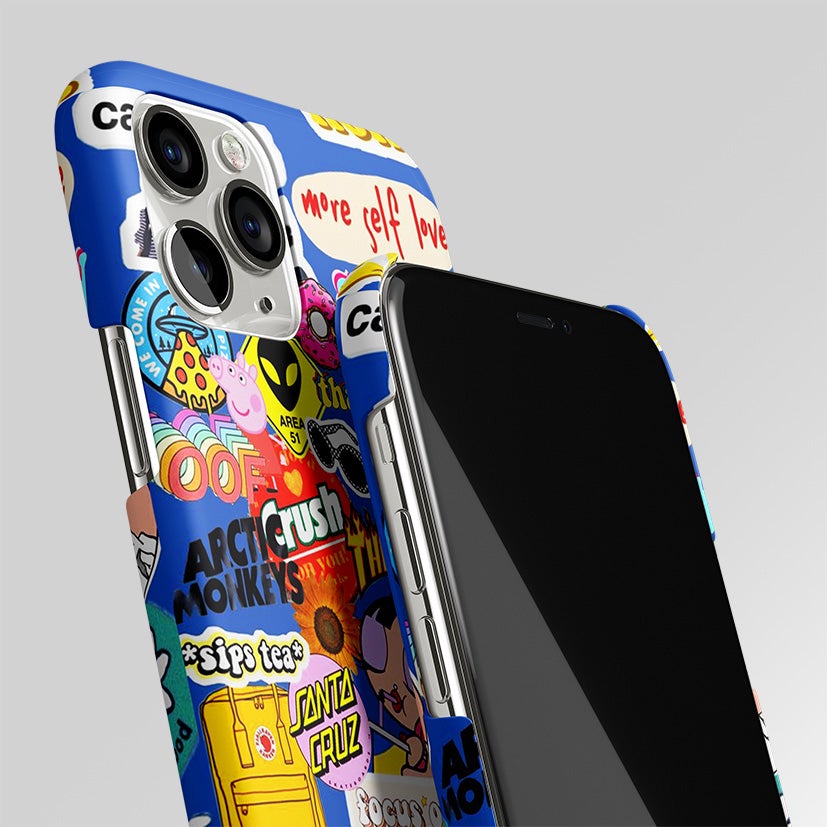 Classic Collage Aesthetic Matte Case Phone Cover