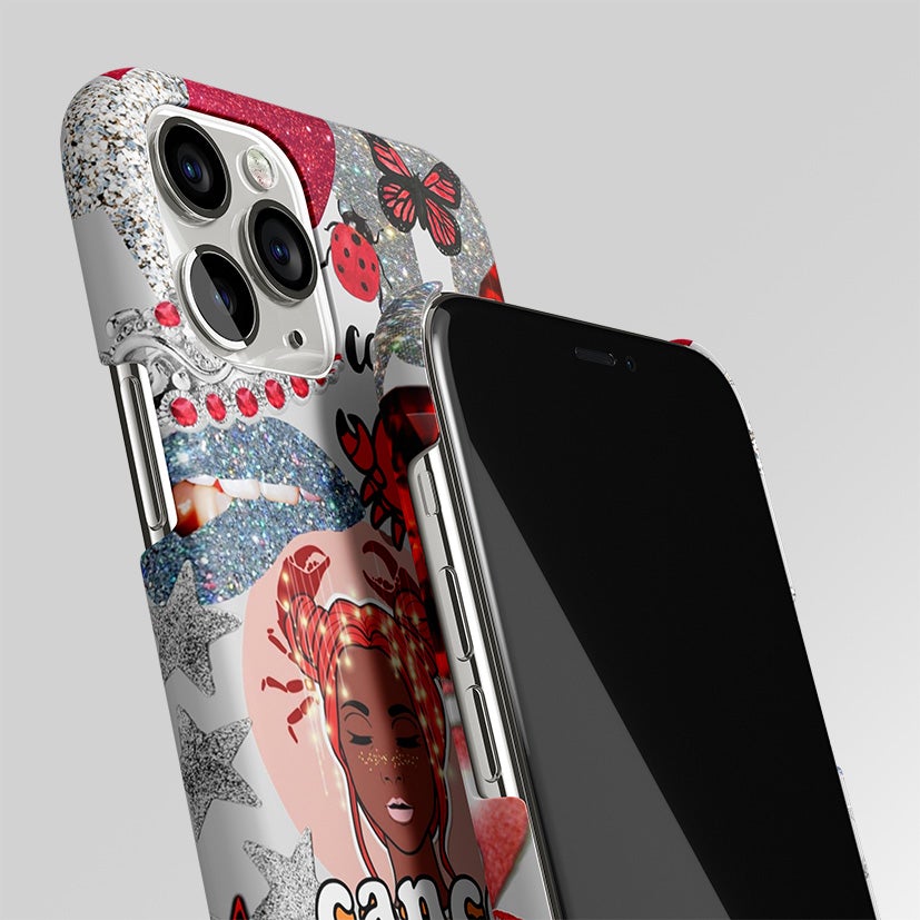 Cancer Aesthetic Collage Matte Case Phone Cover