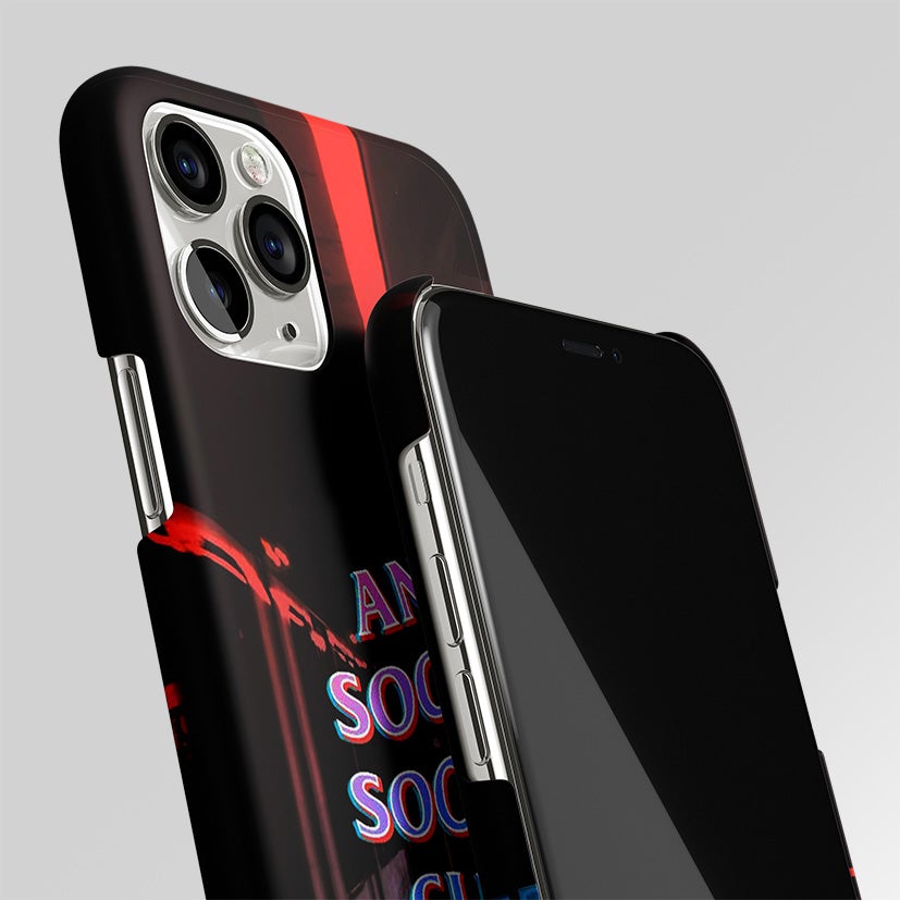 Anti Social Social Club Aesthetic Matte Case Phone Cover
