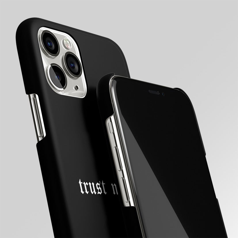Trust No One Aesthetic Quote Matte Case Phone Cover