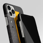 Vintage Cassette Black Matte Case Phone Cover