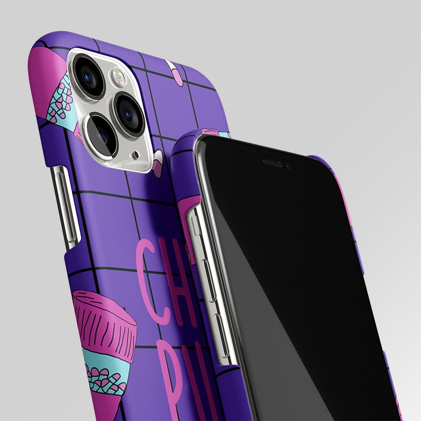 Chill Pills Quote Matte Case Phone Cover