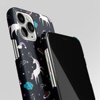 Spatial Unicorn Galaxy Matte Case Phone Cover