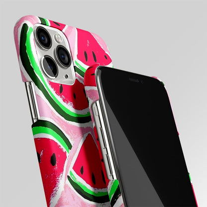 Watermelon Pattern Matte Case Phone Cover