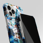 Blue Summer Vibes Aesthetic Collage Matte Case Phone Cover