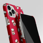 Red Nutella Matte Case Phone Cover