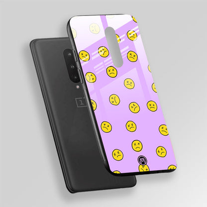 Groovy Emoticons Glass Case Phone Cover
