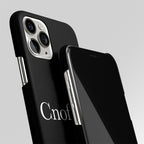 Cnofeusd Confused Black Matte Case Phone Cover