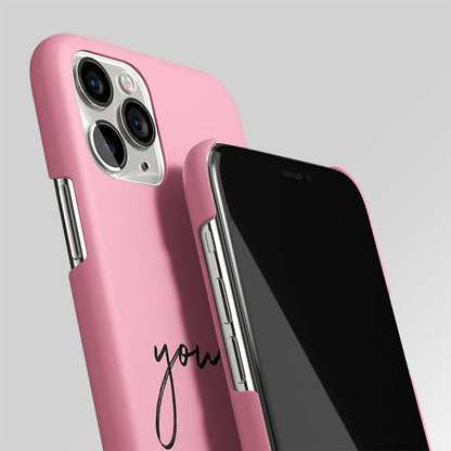 You Can Pink Quote Matte Case Phone Cover