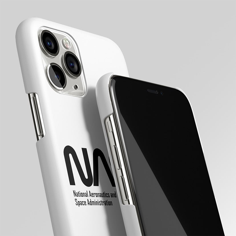 Nasa White Matte Case Phone Cover