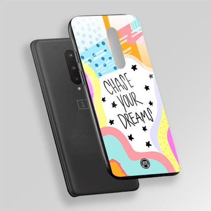 Chase Your Dreams Glass Case Phone Cover