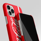Red Coca Cola Matte Case Phone Cover
