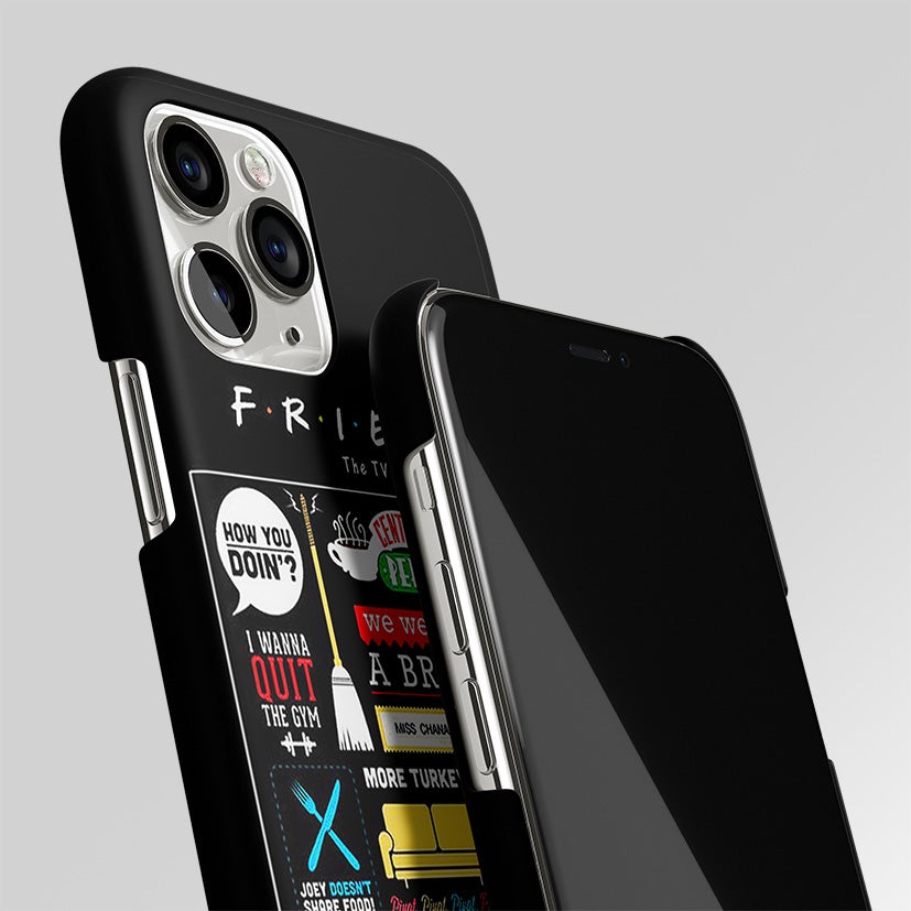 Friends Collage Matte Case Phone Cover