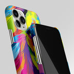Colourful Fierce Lion Matte Case Phone Cover