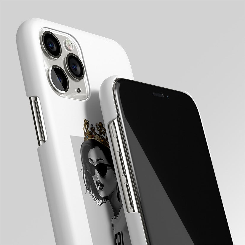 Be Your Queen Quote Matte Case Phone Cover