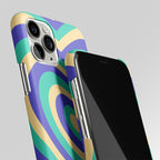 Y2K Purple Cream Heart Aesthetic Matte Case Phone Cover