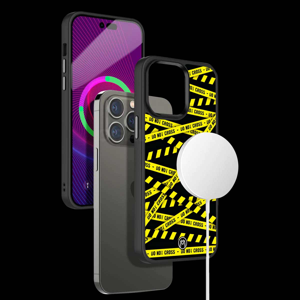 Do Not Cross Warning Phone Cover | MagSafe Case