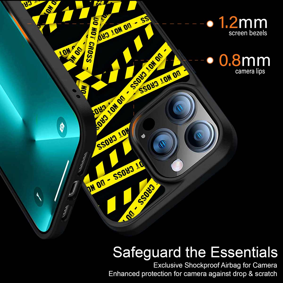 Do Not Cross Warning Phone Cover | MagSafe Case