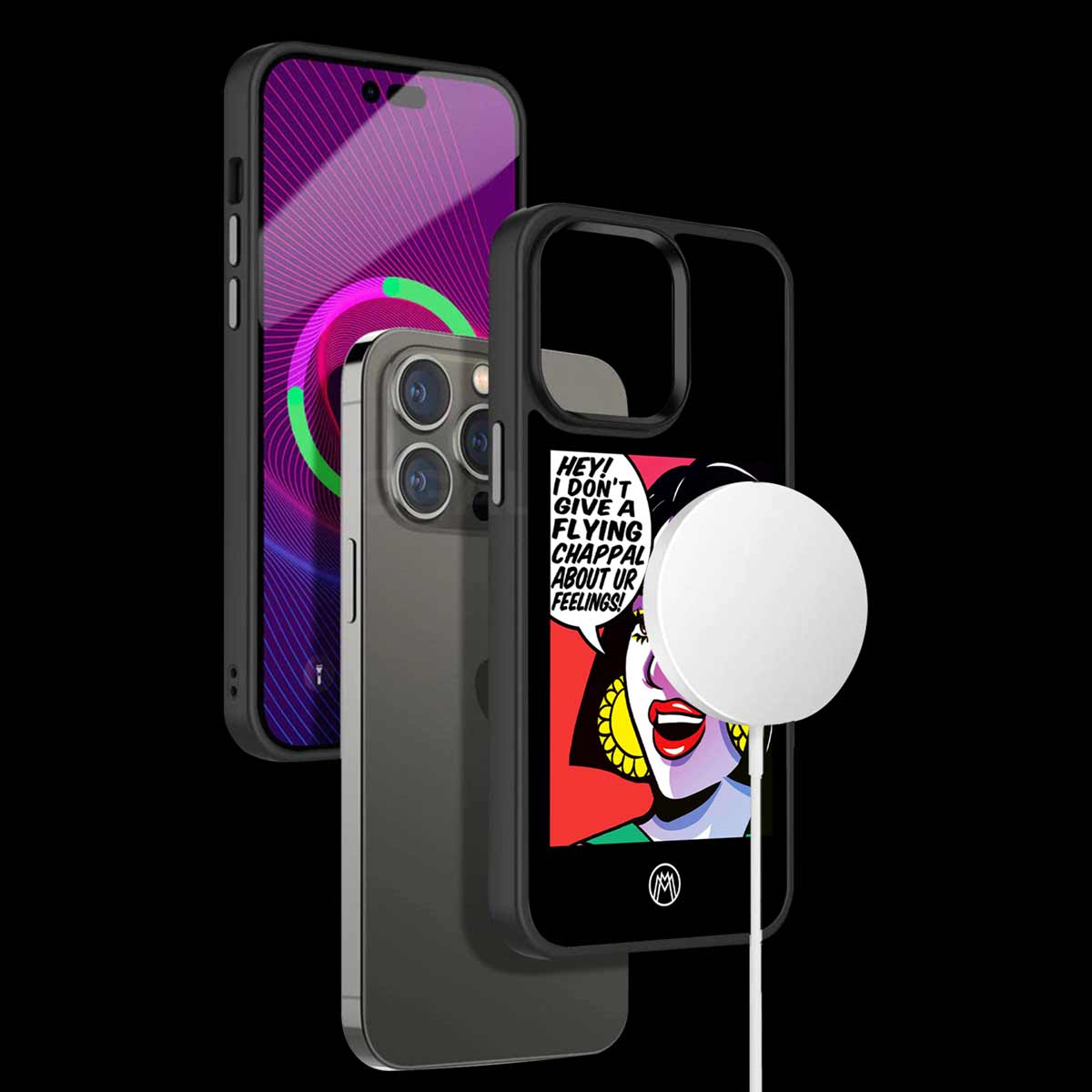Don't Give A Flying Chappal Phone Cover | MagSafe Case
