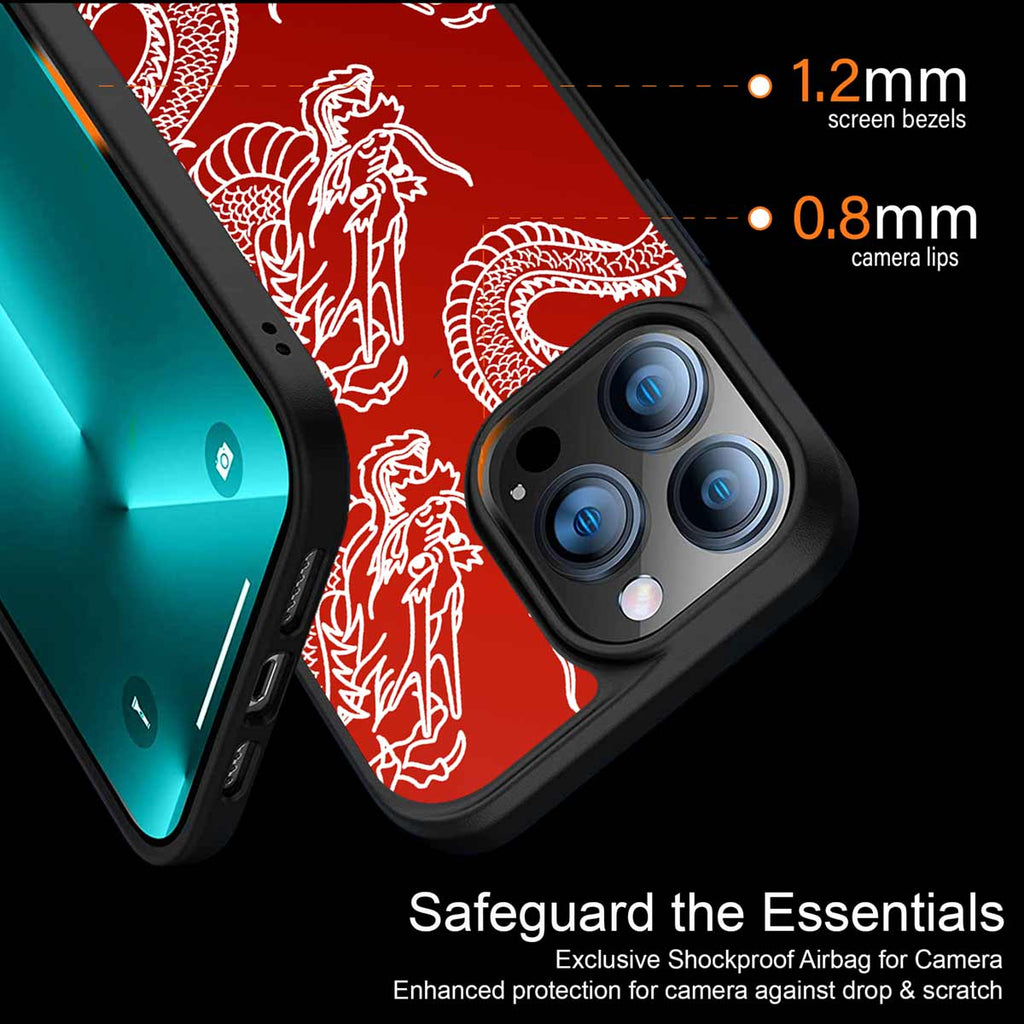 Dragons Red Phone Cover | MagSafe Case