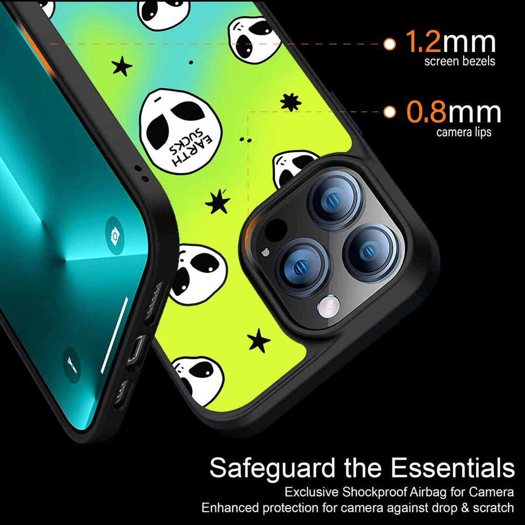 Earth Sucks Neon Edition Phone Cover | MagSafe Case
