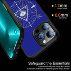 Evil Eye Mandala Blue Phone Cover | MagSafe Case