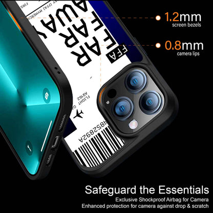 Far Far Away Boarding Pass Ticket Phone Cover | MagSafe Case