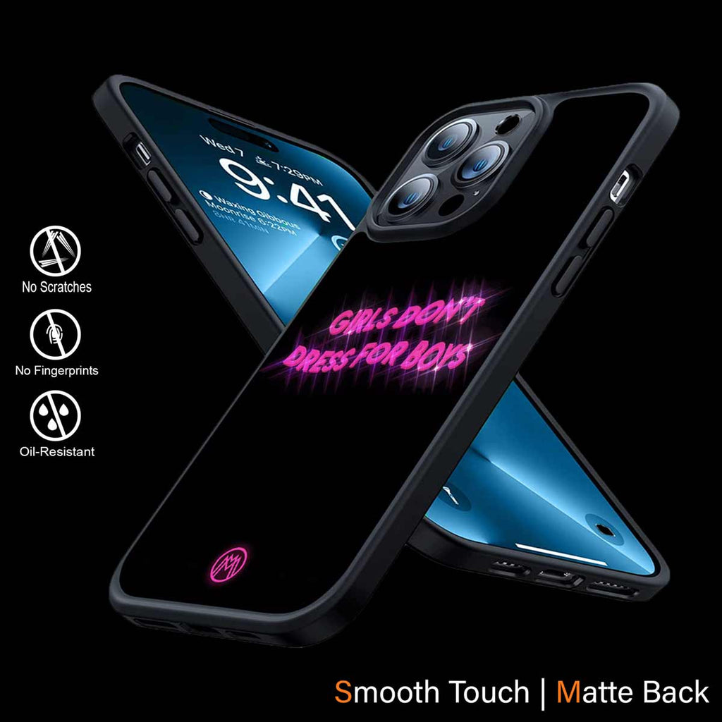 Girls Don't Dress For Boys Phone Cover | MagSafe Case