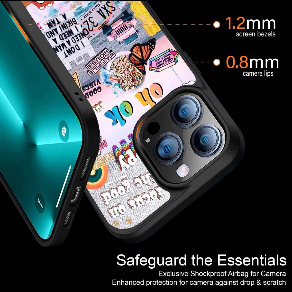 Happy Sunshine Aesthetic Collage Phone Cover | MagSafe Case