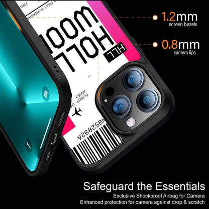 Hollywood Boarding Pass Ticket Phone Cover | MagSafe Case