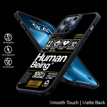 Human Being Label Phone Cover | MagSafe Case