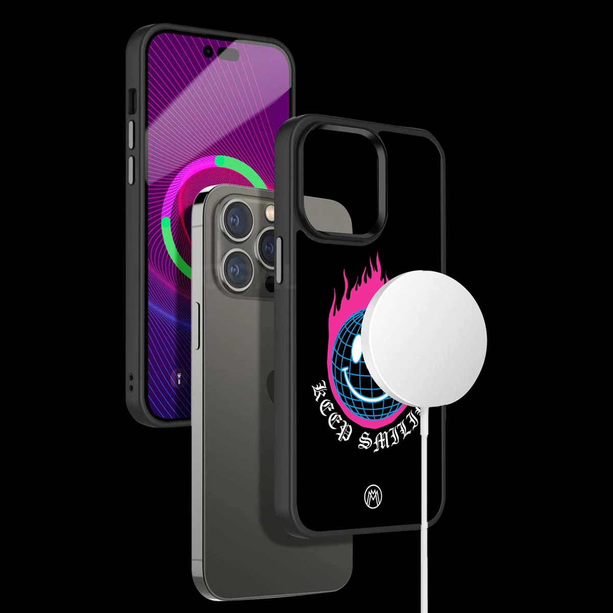 Keep Smiling Phone Cover | MagSafe Case