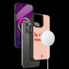 La Vie En Rose Quote Phone Cover | MagSafe Case