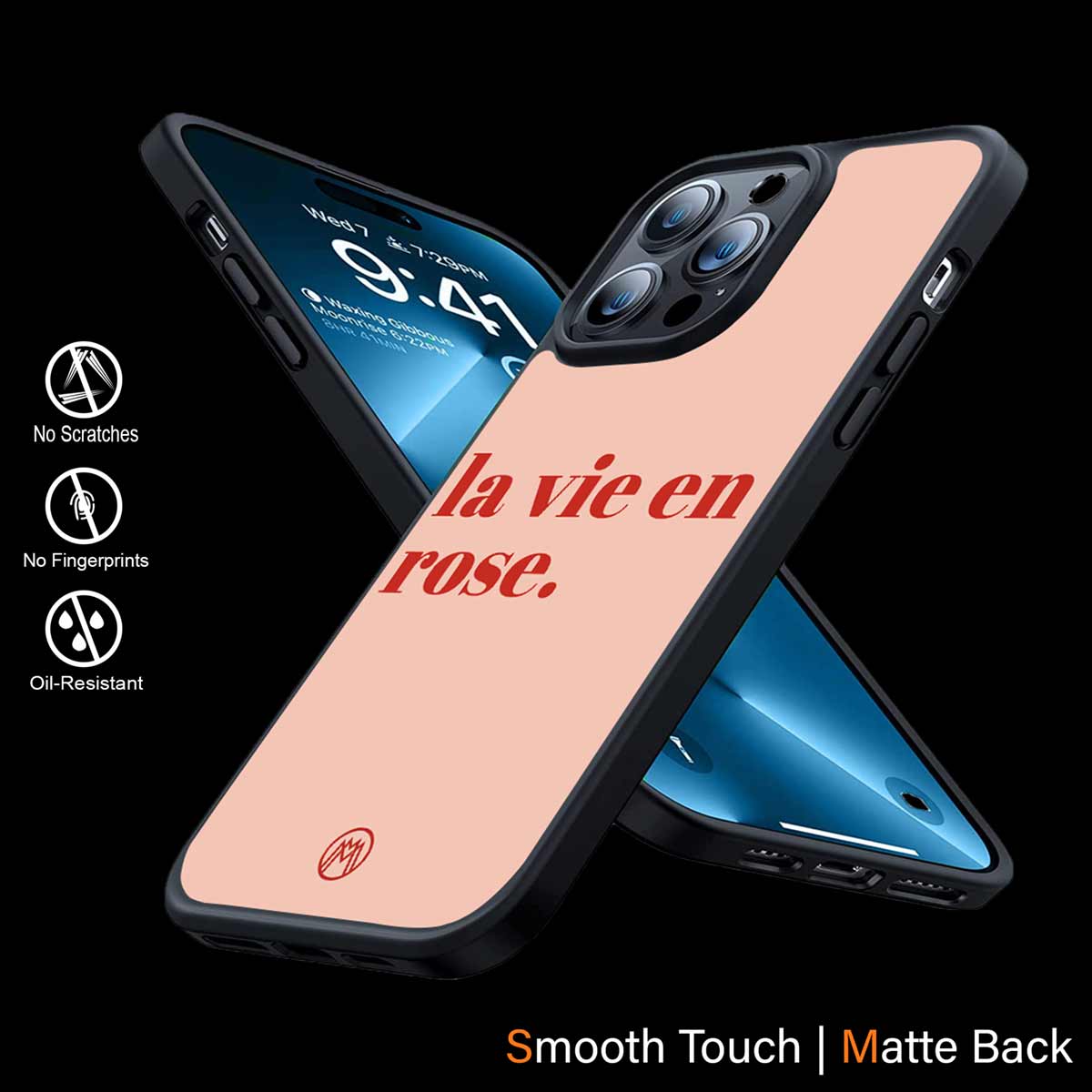 La Vie En Rose Quote Phone Cover | MagSafe Case