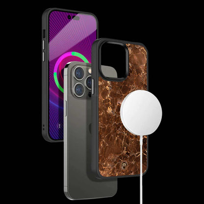 Lavish Brown Marble Phone Cover | MagSafe Case